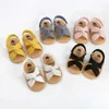 Sandaler mode nyfödda flickor pojkar sandaler sommar mjuk enda platta barn prinsessor skor spädbarn icke-halk första vandrare småbarnskor 240329