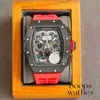 мужские часы дизайнерские часы механизм автоматические роскошные роскошные механические наручные часы черные технологии Carb