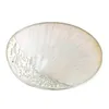 Filiżanki spodki 1pc Pearl Shell Fruit Dish Drobna dekoracyjna biżuteria kawior fantazyjny deser dekoracja domowa akcesoria kuchenne