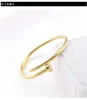 Designer Screw Bracelet Fashion Luxury Jewelrys Trendy Bangle 18K Gold Plated Titanium Steel Diamond for Women Men Nail Bracelets Silver designer Jewelry Bracelet