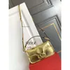 جودة 2024 مصمم حقيبة امرأة محمولة فالينس أكياس تينو فولوغو جديد عالي الذهب الذهب الذهب