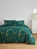 Yatak setleri ev tekstil düz renk aşağı yorgan kapak yastık kılıfı tabakalar yatak odası yorgan set yatak