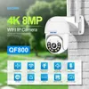 Escam QF800 8MP PAN/TILT AI Humanoid Detection Automatic Tracking Cloud Storage WiFi WiFi