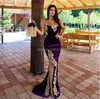 Lorie Marockan Caftan Evening Dr med avtagbara tågguldapplikationer Veet Mermaid Dubai Arabic Prom Gown Party Dr 2021 A0DW#
