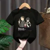 Spy X Aile Çizgi Grafik Baskı Tişört Japon Anime Harajuku T Shirt Fi Günlük Kısa Kollu Artı Boyut Tişörtleri Kadın X5J4#