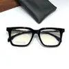 New fashion design square optical glasses 8271 acetate frame dragon pattern metal temples retro generous style easy and comfortable to wear eyewear