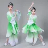 children's Classical Folk Dance Costume Fan Umbrella Dance Suit Performance Girls Natial Modern Yangko Dance Wear n3yn#