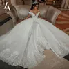 lelaacra Detachable Train Wedding Dr 2023 Luxury Sweetheart Appliques Bridal Gown Princ SM09 Plus Size Vestido De Novia o0il#