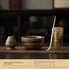 Service à thé fait à la main, service à thé Matcha japonais, outil de cérémonie, bol Baiben Licha, accessoire traditionnel domestique
