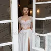 Boho Lace Chiff A Line Wedding Dr Sleevel Sweetheart Sposa Dr For Woman 2024 Luxury Pearl Ricamo Vestido De Noiva 247m #