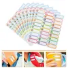 Party Supplies 10 Sheets Classification Labels Bottle Maker Tags For Students Daycare Wellies Kids Notebook Custom Stickers