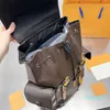 Mochilas de moda de diseñador para hombre, mochila de diseñador deportivo, bolso escolar informal, mochila vintage, bolsos de lujo