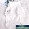 Lux roupas para cães verão fino de manga curta gato animal de estimação teddy bichon pomerânia pequenos filhotes camiseta atacado