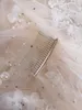 Aplikacje Wedding Veil 3D FRS Pearls Bridal Veils Kaplica Długość Elegancka zrydowa welda narzeczona Weselna Akoria 82mn#