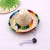 Dog Apparel Mexican Party Supplies Chihuahua Cosplay Clothes Rain Poncho Sombrero Hat Cap Has Costume Mini