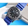 Waterdicht designerhorloge Mechanisch Luxe automatisch uurwerk Saffierspiegel 47 mm Rubberen sporthorloges voor