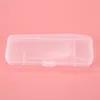 Keukenopslag 1 stuks Scheermesdoos Heren Scheerapparaat Case Transparant Plastic