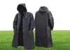 Cappotto antipioggia lungo impermeabile per adulti Donna Donna039s Uomo039s Impermeabile Impermeabile Antipioggia Uomo EVA Nero Addensato Cappotto antipioggia con cappuccio4723993