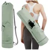 Sacs de rangement exercice Yoga tapis sac grande capacité étanche Fitness pleine fermeture éclair toile réglable bandoulière sac à dos