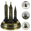 Dekoracyjne figurki architektura York Metal Building Model Ornament Craft