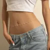 Chaînes de ventre Boho Mtilayer Chaîne Femmes Simple Y Cristal Perles Corps Bikini Plage Taille Été Bijoux Cadeau Drop Livraison Otbvy Otsx8