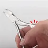 Stainless Steel Cuticle Nipper Professional Remover Scissors Finger Care Manicure Nail Clipper Dead Skin Tools