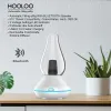 original HOOLOO E Bong Dab Rig Bluetooth Hookah Bong Wax Concentrate Dry Grilled Burning Heating Equipment Settings Long Lasting Peak Device