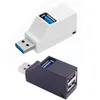 High Speed ​​USB Adapter Hub Splitter expanderar enheten med 3 portar