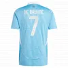 De Bruyne R. Lukaku Trossard Belgique Équipe Nationale Domicile Hommes Femmes Enfants Fans Version Joueur Maillot De Football Maillots De Football