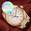 AP Casual pols Watch Royal Oak Series Automatisch mechanisch horloge met datumdisplay Timing Flyback/Backjump 39mm 15300or.oo.d088cr.02