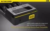 Ficklampor facklor nitecore i4 Intellicharge 18650-26650-20700-16340 UK Plug Battery Charger 4x 5000mAh