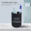 Mugs 2 Pcs Home Bathroom Drinking Glasses Toothbrush Holder Cup Travel Tumbler Cups Pp Toothpaste