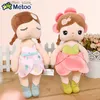 Gevulde pluche dieren Nieuwe Metoo Rabbit Fairy Angela Doll Cross-Borde knuffel pluche speelgoed voor kinderen Kerstcadeau240327