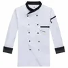 Chef Overalls Zomer Dunne Taart Winkel Gebak Chef Mannen en Vrouwen Chef Uniformen Keuken Ademende Werkkleding 47Ms #