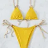 2023 NOWOŚĆ INS SWIMSUSUS Women Dame Bikini Dwuczęściowy zestaw bajkowy styl seksowna kolorowa koronkowa koronkowa Kobiet Swimsuit