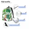 Rucksack Schultasche Student Kaktus Aquarell Schulter Laptoptasche Schule