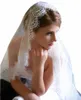 2019 New Eyel Lace 1,5 m/3m LG High-End Bridal Veil White/Ivory Wedding Veil Mantilla Wedding Accores Veu de Noiva EE006 J0VP#