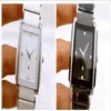 Top ceramic watch for woman quartz movement lady wristwatch steel band rd28218x