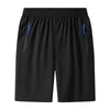 Herenshorts Heren Activewear Sneldrogende sportschool met elastische taille Ritszakken voor hardlooptraining Lichtgewicht