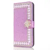 Window Stickers Luxury Glitter Wallet Case för Huawei P40 P30 P20 Lite Pro Y6p Y6 Mate 20 Honor 10 2024 Diamond Flip Leather Cover