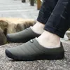 Walking Shoes Plus Size Winter Men and Women's Warm Outdoor Bekväm unisex-slip på anti-SKIDDING SPORTS SEAKERS