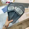 Stil Sommer B Paris Hausschuhe Frauen tragen Indoor Flip Flops Buchstaben leuchtende Liebhaber Strandschuhe