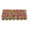 装飾的な花小さなパッチ芝生芝の花クラスター植生装飾シミュレーショングラスクラスター