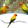 Andra fågelförsörjningar rep bungee leksak papegoja leksaker perfekta för papegojor Budgies Macaws Parakiter och små fåglar.