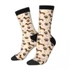 Men's Socks Funny Crazy Sock For Men Dachshund Print Hip Hop Harajuku Dog Happy Pattern Printed Boys Crew Casual Gift