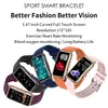 Wristwatches Gfordt Ladies Smart Watch Women Luxury Diamond Watches معدل ضربات القلب مراقبة اللياقة البدنية متتبع Smartwatch لـ Huawei Xiaomi Phone 24329