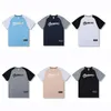 半袖プリントランニングTシャツ通気性クイックドライフィットネスバスケットボールサッカートレーニングエクササイズ服ジムスポーツシャツ240321