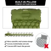 Mat Outdoor Sleeping Pad acampando colchão inflável com travesseiros Tapete de viagem Tape