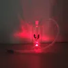 160mm Oil Burner Bubblers Bong Mini Water Pipes With 3 Change Color Led Light Glass Percolator Bubbler with Bowl Slide and Soft Silicone Mouthpiece