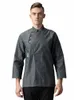 restaurant Chef Clothes Hotel Kitchen Jacket Men Women Profial Cook Uniform Waiter Work Clothes Catering Workwear Q5Cu#